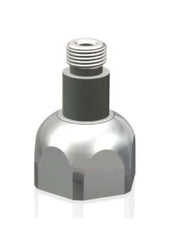 Adattatore per riduttore di pressione CO2 da attacco 11x1 M (monouso) a 21.8x1/14" F (ricaricabile)